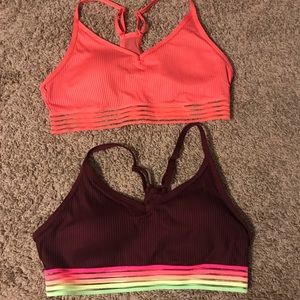 VS PINK sports bras